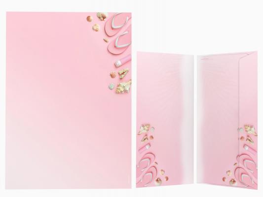Motivpapier-Serie Sonniger Sommer Pink