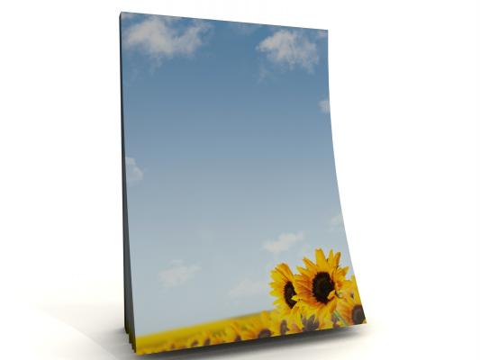 2. WAHL Motivpapierblock Sonnenblumen 50 Blatt A5